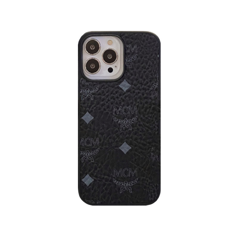 MCM iPhone Case Yellow-MCK240603