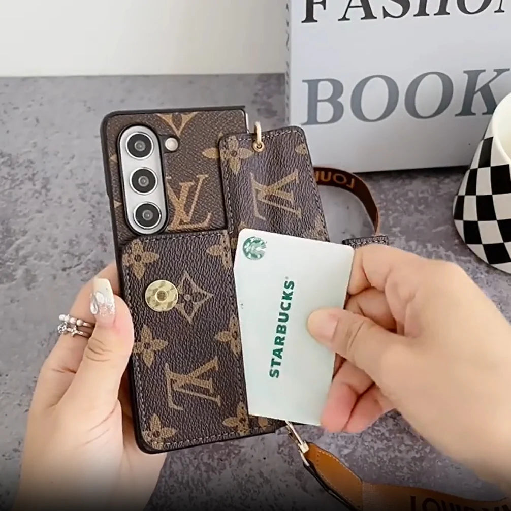 LOCK CARD BAG CROSSBODY CHAIN SAMSUNG Z FOLD CASE