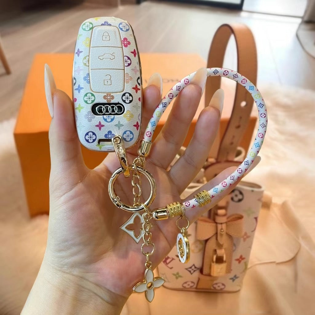 Stylish Car Key Cover Set