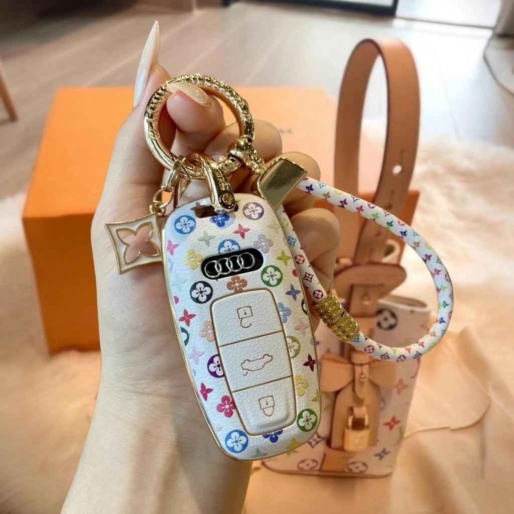 Stylish Car Key Cover Set