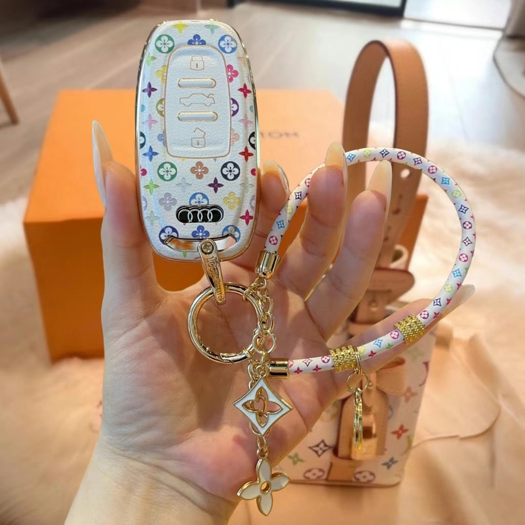 Stylish Car Key Cover Set