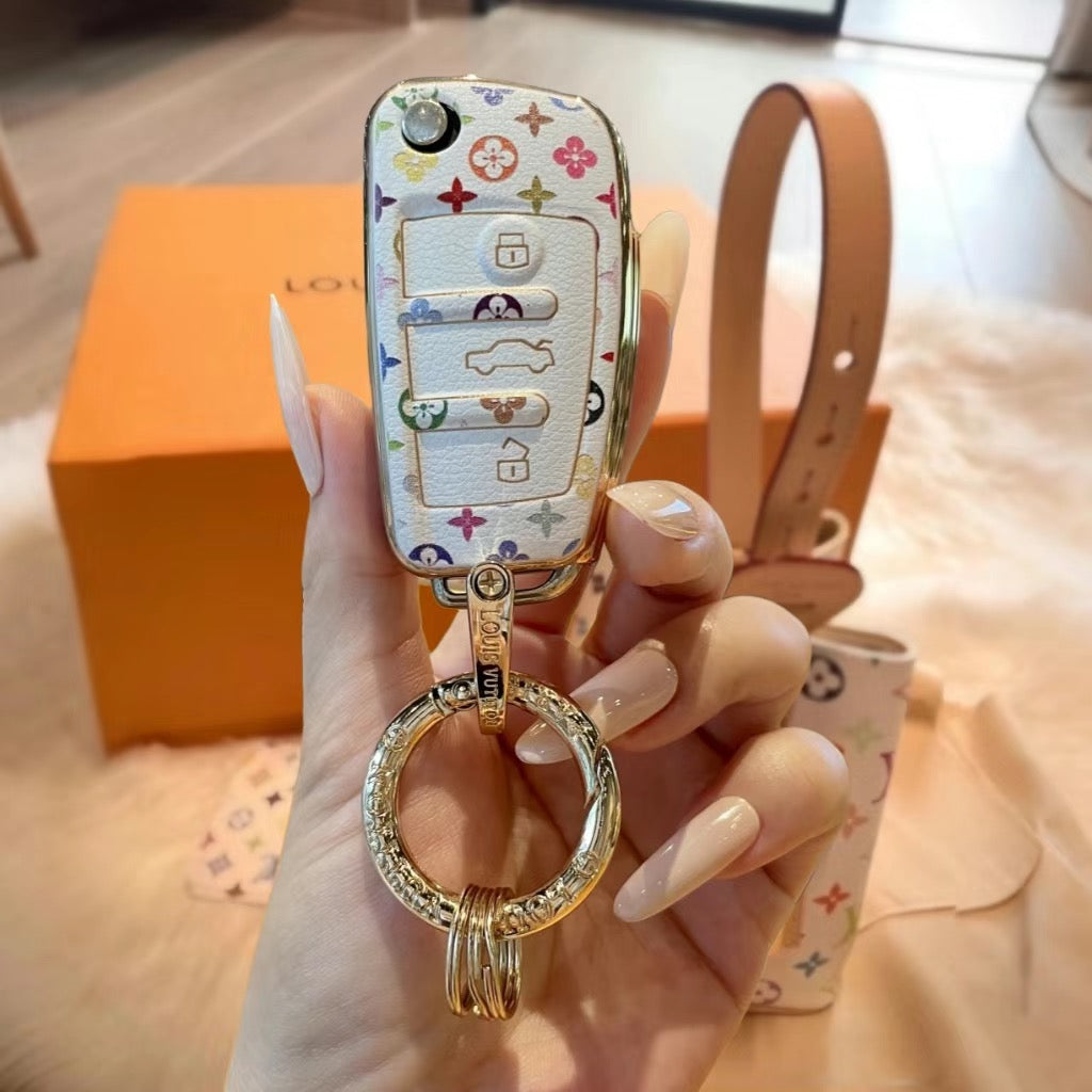 Stylish Car Key Cover Set