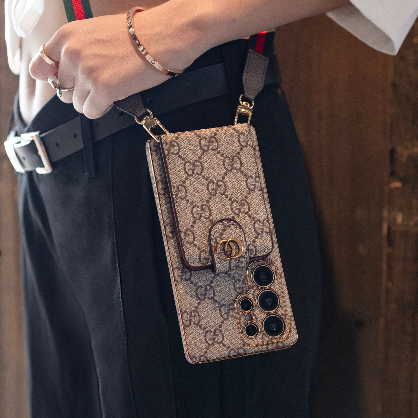 Style Samsung Phone Case with Card Holder
