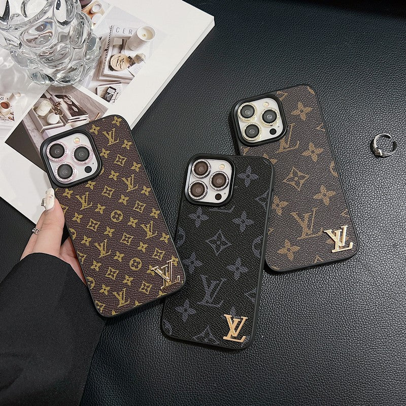 Lou Classic Leather iPhone Case