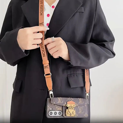 LOCK CARD BAG CROSSBODY CHAIN SAMSUNG Z FOLD CASE