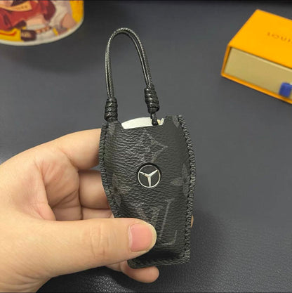 Luxury Leather Smart Key Cover – Designed for Audi, BMW, Benz & VW 🚗✨
