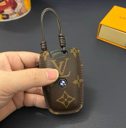 Luxury Leather Smart Key Cover – Designed for Audi, BMW, Benz & VW 🚗✨