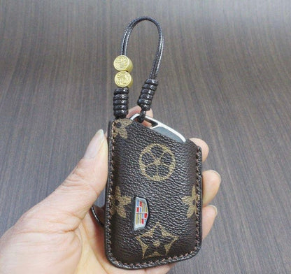 Luxury Leather Smart Key Cover – Designed for Audi, BMW, Benz & VW 🚗✨