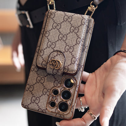 Style Samsung Phone Case with Card Holder