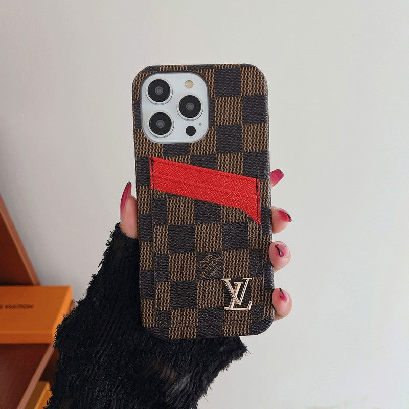 Lou Card Bag Classic iPhone Case