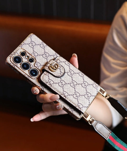 Style Samsung Phone Case with Card Holder