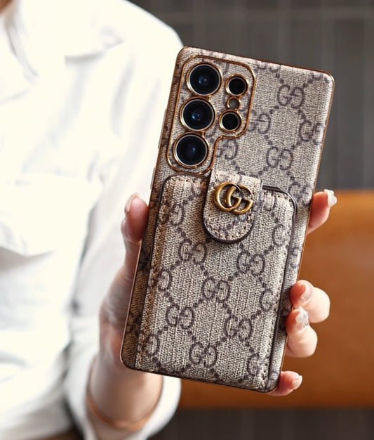 Style Samsung Phone Case with Card Holder