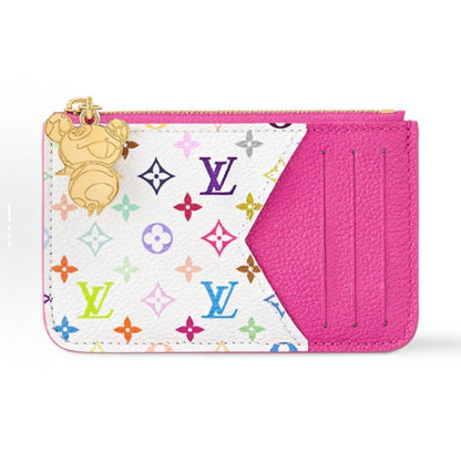 L$V-Inspired Card Holder Wallet: Chic & Functional!