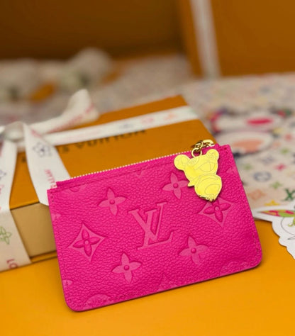 L$V-Inspired Card Holder Wallet: Chic & Functional!